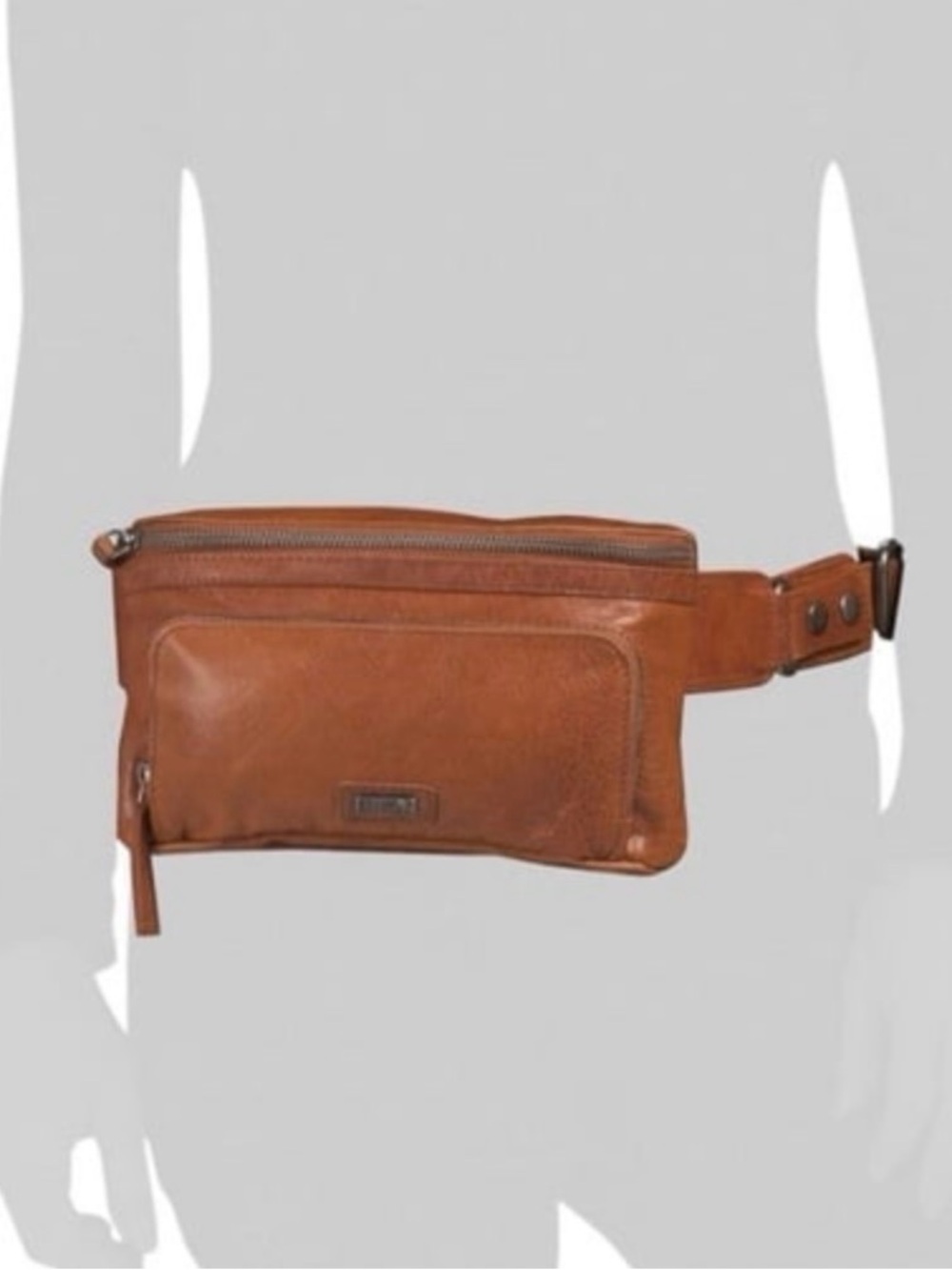 SPIKES & SPARROW Leather Hip Bag